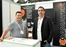 Stephane Tremblay and Steven Sicard from Damatex participated at the Green Tech to promote their irrigation controls, automation and climate control.